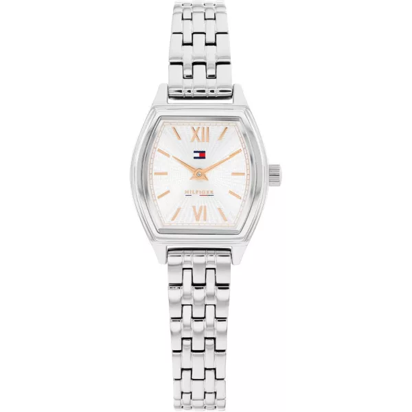 Tommy Hilfiger Norah women's watch TH1782872, silver dial, silver stainless steel strap