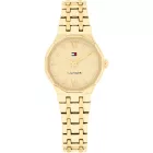 Tommy Hilfiger Mackenzie women's watch TH1782886, gold dial, gold stainless steel strap