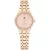 Tommy Hilfiger Mackenzie women's watch TH1782887, rose gold dial, rose gold stainless steel strap