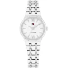 Tommy Hilfiger Mackenzie women's watch TH1782889, silver dial, silver stainless steel strap