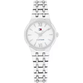 Tommy Hilfiger Mackenzie women's watch TH1782889, silver dial, silver stainless steel strap