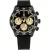 Tommy Hilfiger Carbon men's watch TH1792182, black dial, black silicone strap