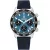 Tommy Hilfiger TH85 Chrono men's watch TH1792187, blue dial, blue leather strap