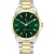 Tommy Hilfiger Bruce men's watch TH1792192, green dial, silver stainless steel strap