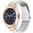 Tommy Hilfiger Bruce men's watch TH1792193, blue dial, silver stainless steel strap