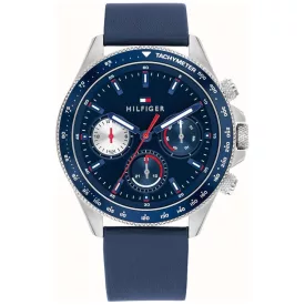 Tommy Hilfiger Clark men's watch TH1792209, blue dial, blue leather strap