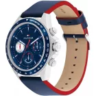 Tommy Hilfiger Clark men's watch TH1792209, blue dial, blue leather strap