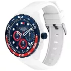 Tommy Hilfiger TH-Regatta men's watch TH1792231, blue dial, white silicone strap