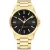 Tommy Hilfiger Bruce men's watch TH1792241, black dial, gold stainless steel strap
