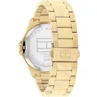 Tommy Hilfiger Bruce men's watch TH1792241, black dial, gold stainless steel strap