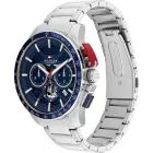 Tommy Hilfiger Bank men's watch TH1792261, blue dial, silver stainless steel strap