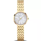 Bering Classic women's watch 19126-734, gold stainless steel strap