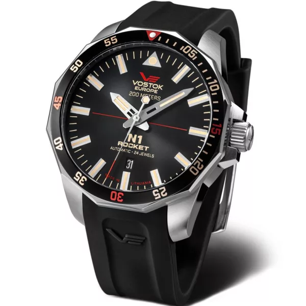 Vostok Europe N1 Rocket men's watch NH35A-225A709-SBLK