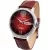 Poljot International Tsars of Russia Limited Edition men's watch 2427.1541514, black dial, brown leather strap
