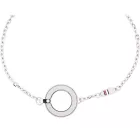 Tommy Hilfiger Jade women's watch set TH2770219, white dial, silver stainless steel strap