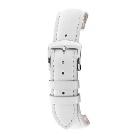   Rochet New York white leather watch strap, 16 mm – 3011602XS