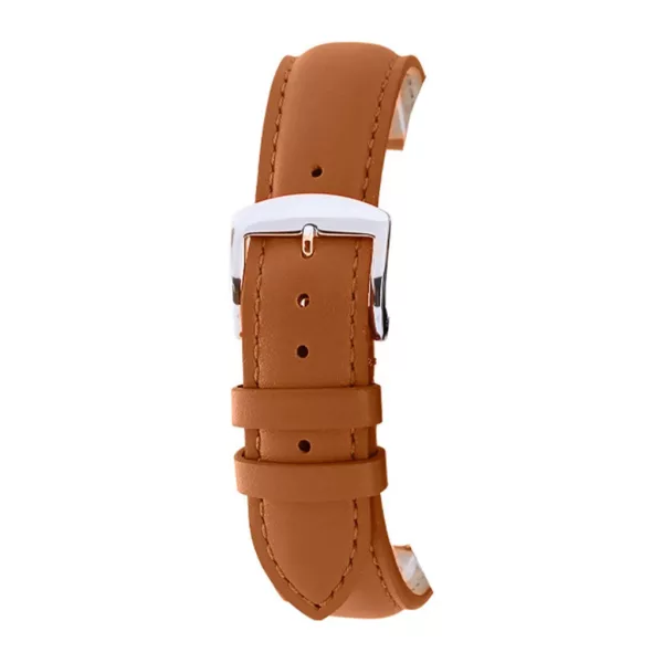 Rochet New York tan leather watch strap, 16 mm – 3011604XS