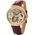 Poljot International Tourbillon Skeleton Limited Edition men's watch 3360T66, brown leather strap