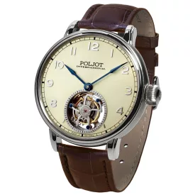   Poljot International Tourbillon Limited Edition men's watch 3400.T-XVIII-CS