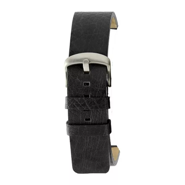 Rochet black leather watch strap, 22 mm – 3442201