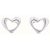 Calvin Klein Heart Stud female earrings CKJ35000759