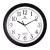 Merion black wall clock 3515-1