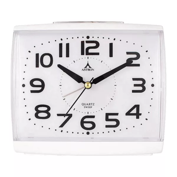 Astron white alarm clock 3517-7