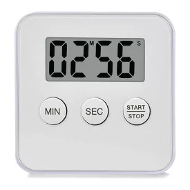 Konyhai percjelző, LCD, fehér 3534-1
