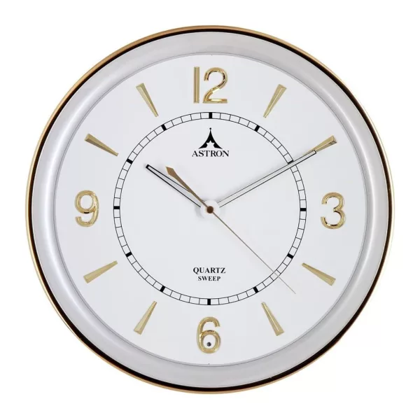 Astron two-tone wall clock 3547-0