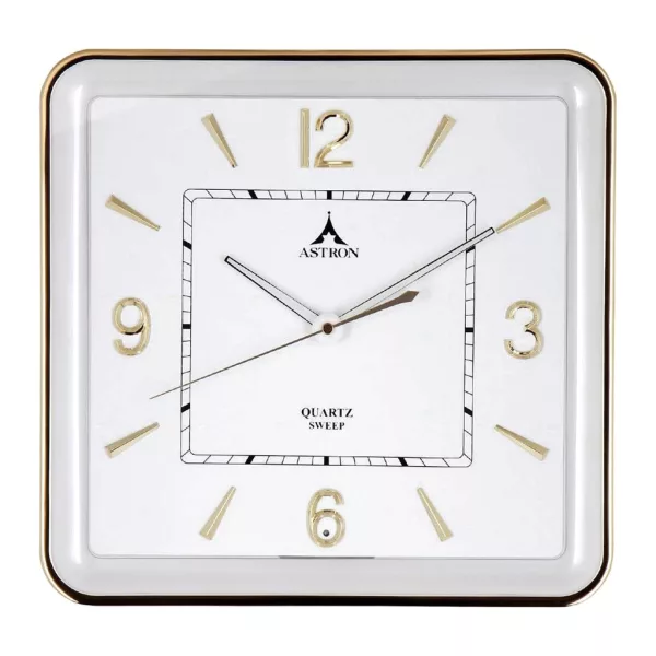 Astron two-tone wall clock 3548-9