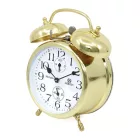 Merion gold metal alarm clock 3551-9