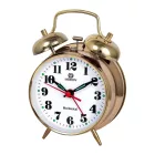Merion gold metal alarm clock 3552-9