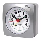 Merion silver alarm clock 3740-8