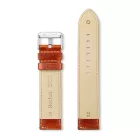 Rochet Idaho tan leather watch strap, 22 mm – 3742204