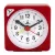 Merion burgundy alarm clock 3801-4