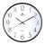 Merion black wall clock 3804-1