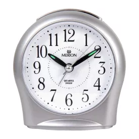 Merion silver alarm clock 3846-8