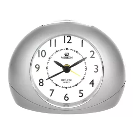 Merion silver alarm clock 3849-8