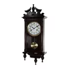 Merion walnut wooden pendulum wall clock 3941-2