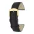 Rochet Baltimore black leather watch strap, 16 mm – 5011601
