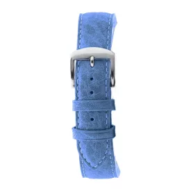   Rochet Buffalo sky blue leather watch strap, 12 mm – 5020311