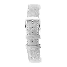 Rochet Buffalo white leather watch strap, 18 mm – 5020602