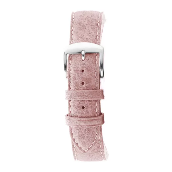 Rochet Buffalo powder pink leather watch strap, 18 mm – 5020630