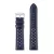 Rochet San Marino navy blue leather watch strap, 22 mm – 5130806LN09