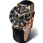 Vostok Undiné women's watch set VK64-515B568, black dial, black silicone strap