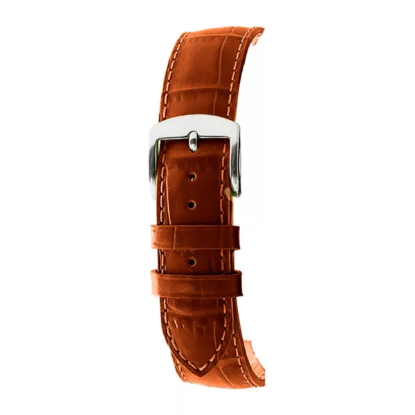 Rochet Yaoundé tan leather watch strap, 16 mm – 5190504
