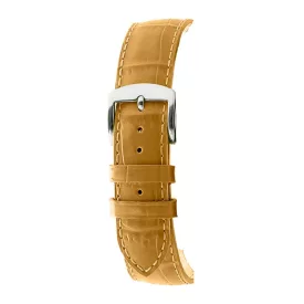 Rochet Yaoundé beige leather watch strap, 16 mm – 5190513