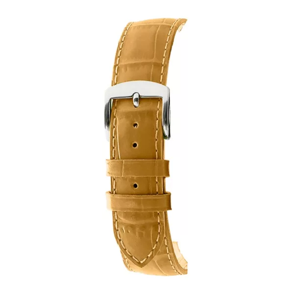 Rochet Yaoundé beige leather watch strap, 16 mm – 5190513