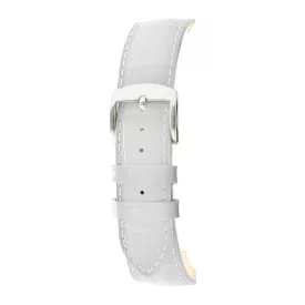 Rochet Yaoundé white leather watch strap, 20 mm – 5190702
