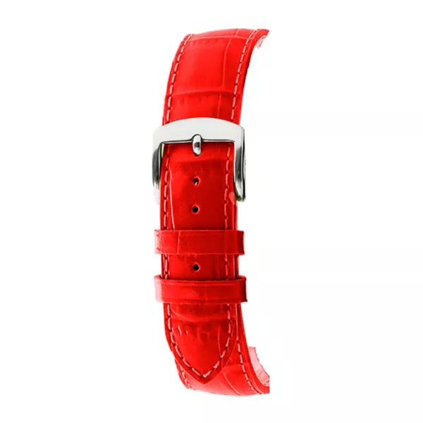 Rochet Yaoundé red leather watch strap, 20 mm – 5190705
